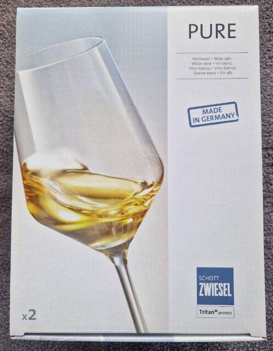 2 Schott Zwiesel Weißwein Kristallgläser "Pure" Tritan - OVP - Unbenutzt