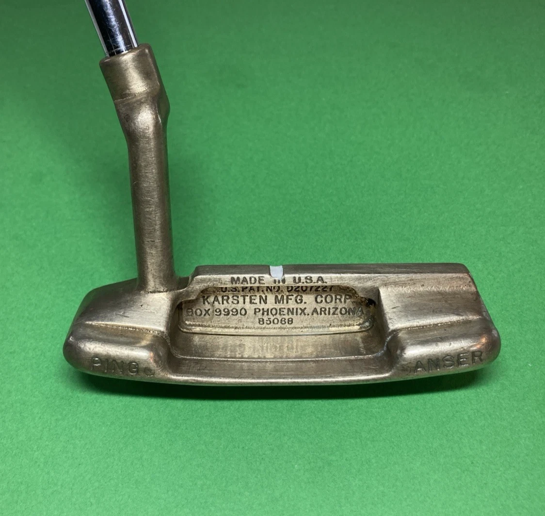 Putter Vintage Ping Old Ping – 34.5 Pouces – Tige Acier D'origine – Droitier