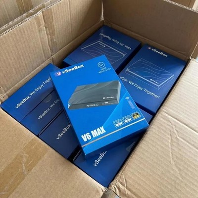vSeeBox V6 Max - Same Day Shipping vSeeBox Authorized Distributor not superbox