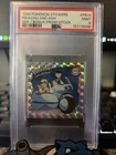 1999 POKEMON Sticker Series 1 Pikachu And Ash- PSA 9
