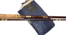 Hardy Richard Walker Reservoir Superlite 9'3" 2pc fly fishing rod #7/8 & bag 517
