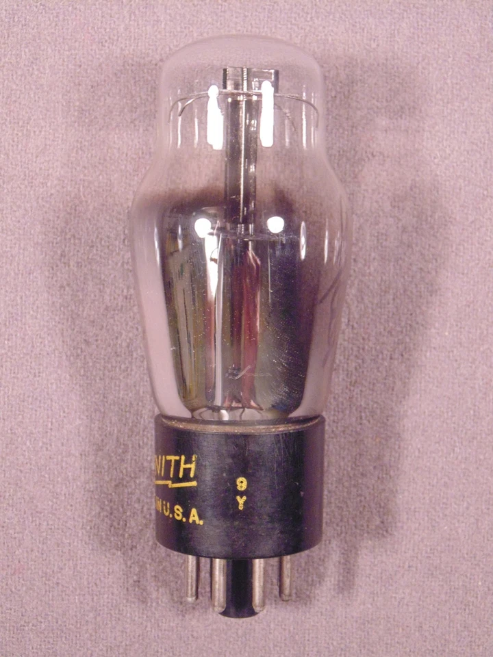 1 Amplificador de Radio Antiguo HiFi ZENITH 6J5G De Colección Tubo de Vacío Código 9 Y Fuerte Foto 2 de 4