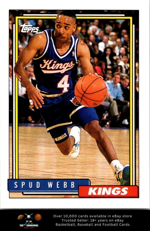 1992-93 Topps BASKETBALL #63 Spud Webb