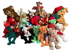 12lb Vintage TY Beanie Babies Lot Bears Large Buddies McDonald’s Toys Tags