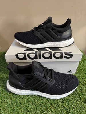 adidas UltraBoost 1.0 Core Black White Running Shoes HQ4201 Mens 8.5 Womens 7.5