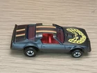 Vintage Hot Wheels Blackwall Hot Bird Pontiac Firebird Custom Black Loose 1/64