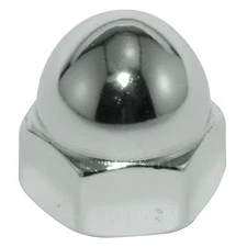 Low Crown Cap Nut, 1"-14, 18-8 Stainless Steel, Plain, 1-35/64 in H, CPB259