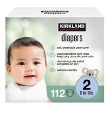 Kirkland Signature Diaper, Size 2 112 Count 