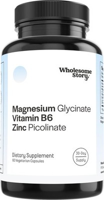 Zinc Picolinate, Magnesium Glycinate Supplements with P5P Vitamin B6 | Magnes...