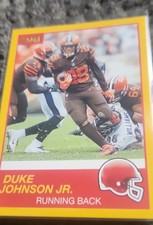 2019 Score - Duke Johnson #105 Gold