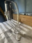 Vintage Blenko Style MCM hand-blown glass fish vase