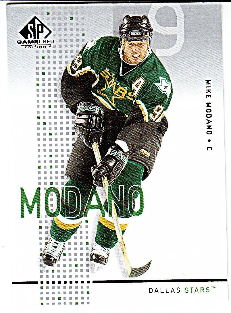 2002-03 SP GAME USED #16 MIKE MODANO Dallas Stars Hockey Card