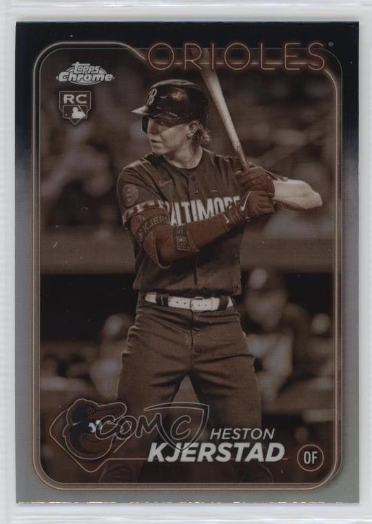 2024 Topps Chrome Sepia Refractor Heston Kjerstad #142 11gl