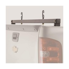 RealTruck BACKRACK Truck Bed Rear Bar | Black, No Drill | 11523 | Fits 2015-2...