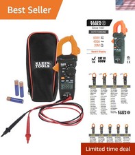 Digital Clamp Meter - Auto-Ranging 400A for Safe Electrical Testing