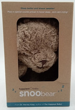 Happiest Baby SNOO Bear Coco Brown Plush Noise Soothing Machine