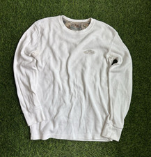 Realtree White Waffle Knit Thermal Long Sleeve T-Shirt, Unisex Adults Size S