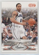 2009-10 Panini Prestige Bonus Shots Orange 94/300 Deron Williams #102 2u3
