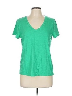 Universal Thread  Women's Short sleeve Lime Green V-neck T-shirt size XS