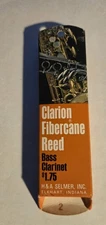 1 CLARION FIBERCANE REED BASS CLARINET H & A SELMER,  ELKHART , INDIANA