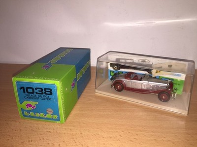 Eligor 1:43 Delage D8 1934 Cabriolet Decouvert Silver art. 1038 MIB Vintage