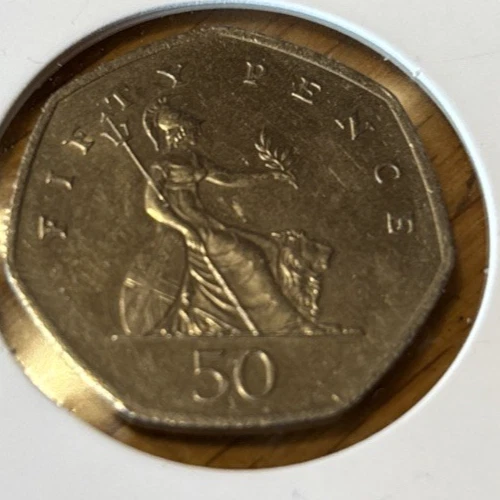 1997 UK 50 Pence — photo from another recent sale
