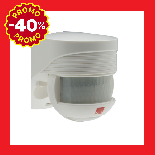 Capteur PIR BEG LUXOMAT LC-Click-N 140 portée 12m orientable orienté électriciens