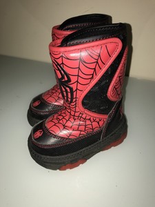 spiderman snow boots