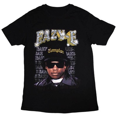 Eazy-E - Unisex - T-Shirts - Medium - Short Sleeves - Compton - A500z