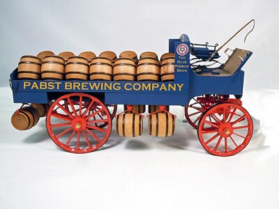 Model Expo MS6011 - 1/12 Bier-Wagen Pabst Brauerei - Neu