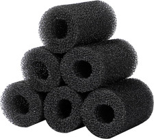 AQUANEAT 6-Pack Pre-Filter Sponge for Aquarium Shrimp Fry Fish Tank Filter 0.8