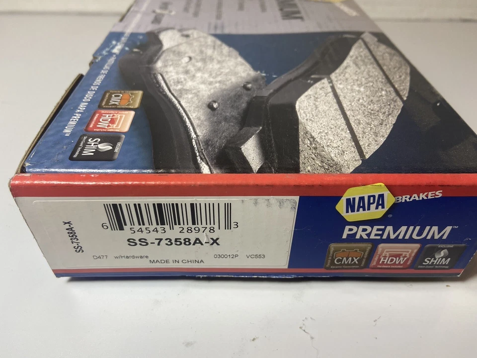 Jeep Grand Cherokee 1993 a 1998 freno delantero de cerámica SS-7358A-X (OR3) Foto 3 de 3