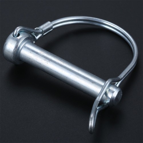 2/5pcs D Shape Car Trailer Truck Safety Pin Buckle Coupler Safety Pin Steel - Picture 5 of 33
