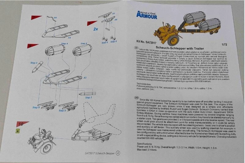 Scheuch-Schlepper,1:72-Special Armour 72017(s.tracciata) - Immagine 3 di 4