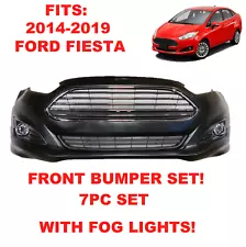 FITS 2014 2015 2016 2017 2018 2019 FORD FIESTA FRONT BUMPER COVER 