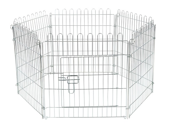 Kerbl Freilaufgehege 6-Eckig Gehege FüR Kleintiere, 56,5X56,5 Cm-image