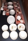 Vintage Dish Lot - 46 Pieces - Hearthside - The Classics- Hand Painted Stoneware — photo 1
