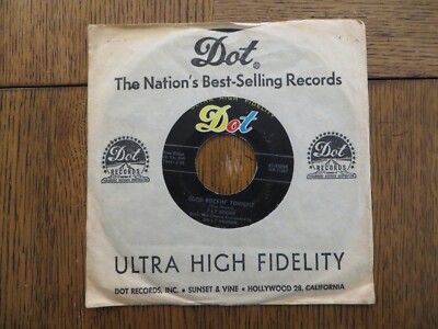 洋楽 aki385 Pat Boone – Good Rockin' Tonight - 1958 - Dot Records 45-15888 7