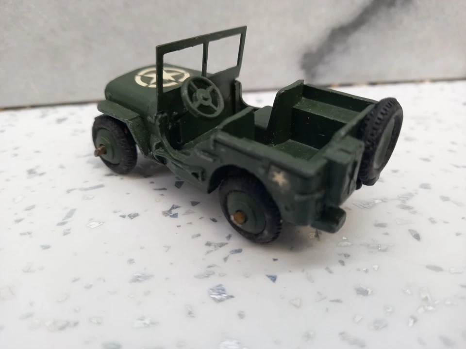 Dinky 153A US ARMY JEEP Original unboxed good condition - Image 4 of 4