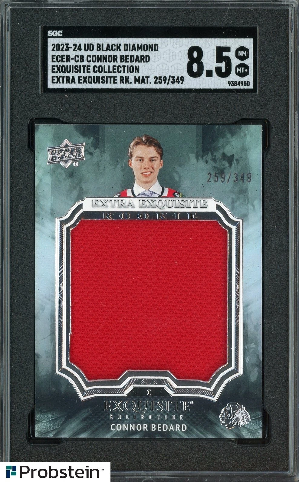 Connor Bedard trading card