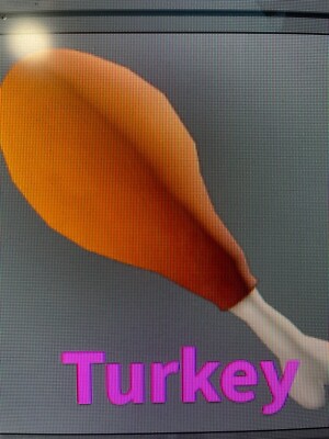 Murder Mystery 2 (MM2) Turkey Knife (msg me first)