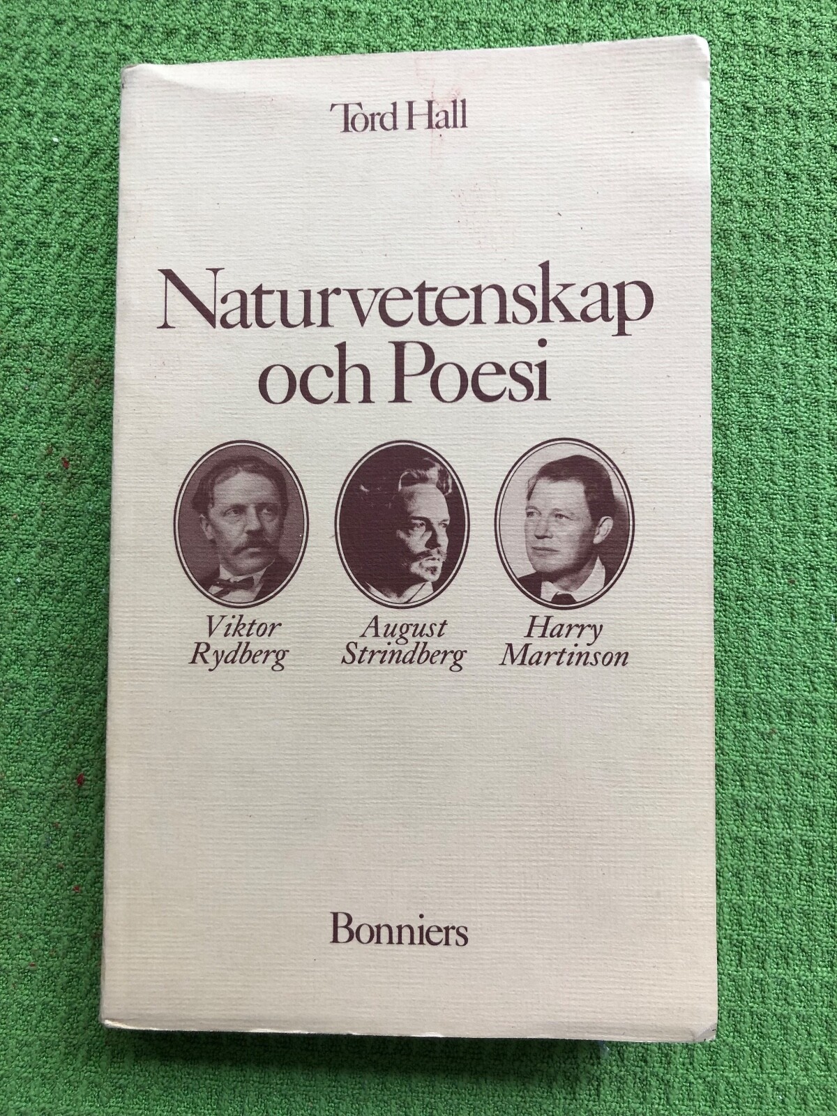 NATURVETENSKAP OCH POESI Hall Bonniers 1981 SWEDISH Pap 1st Rydberg Strindberg