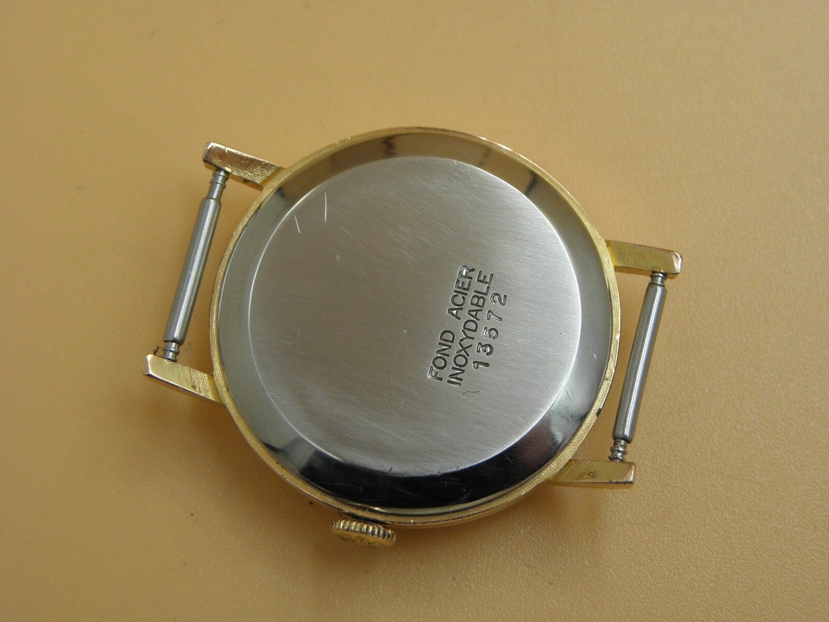 時計 PIASE17JAWELS Titan Wonderful Vintage Swiss Watch Gold-Plated 17 Jew