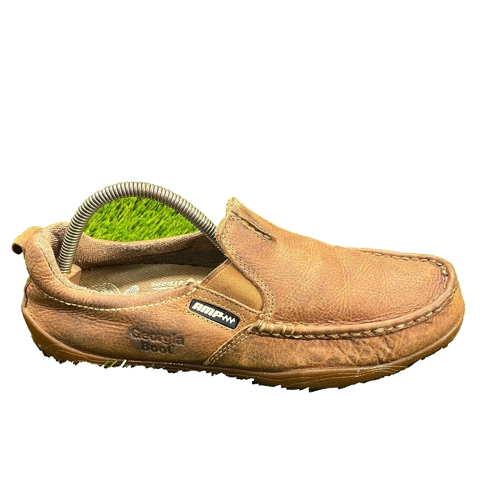 Zapatos Informales sólido Georgia Boot para hombres con cuero superior