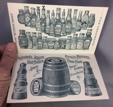 1880s F & J HEINZ PICKLES Vinegar Victorian Advertising ANTIQUE TRADE CARD