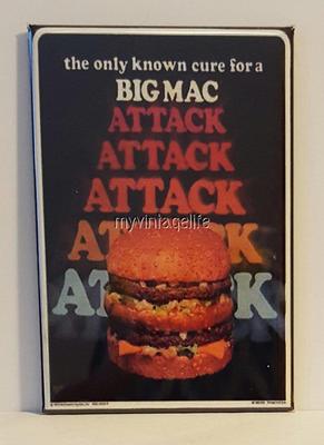 ★30s★40s★SAFE T FLAP★BIG MAC★SANFORIZE McDonald's BIG MAC ATTACK 2