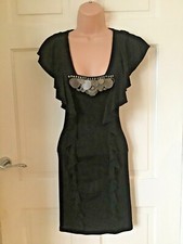 Karen Millen Black Evening Dress Size 6