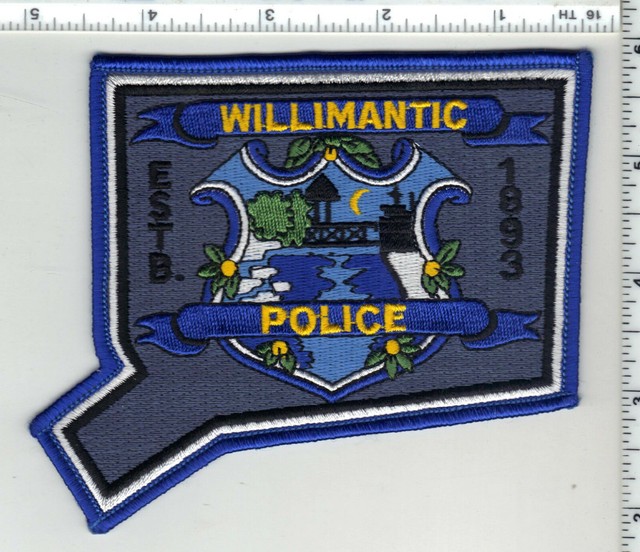 Willimantic Police (Connecticut) 6th Issue Shoulder Patch eBay