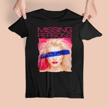 Rare! Missing Persons Band Cotton All Size Men Women Black Tee Shirt DI006