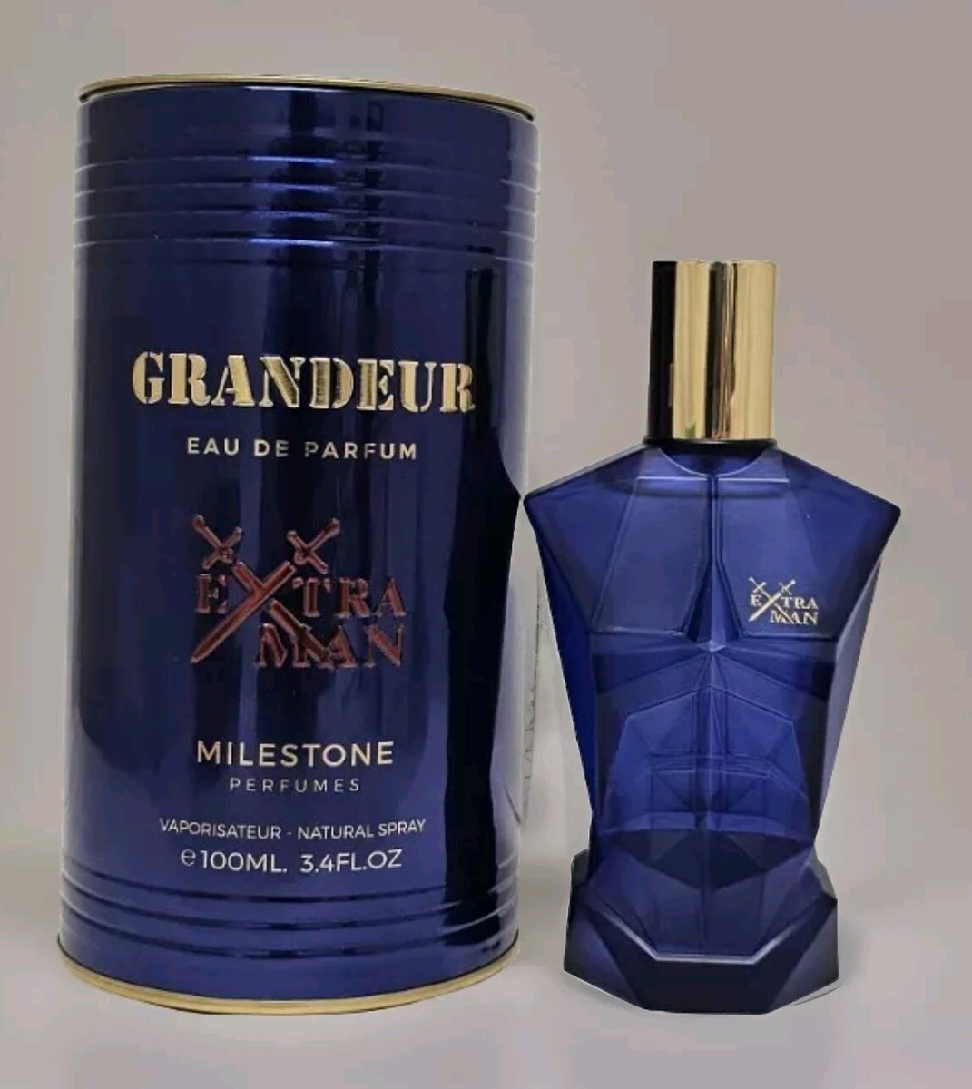  Man「Grandeur」 Grandeur Extra Man Milestone for Men 100ml 3.4 Eau de Parfum